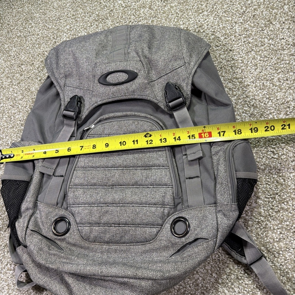 Oakley Backpack Y2k Style Gorpcore Tactical Field Gear Gray Essentiaks - Picture 15 of 15